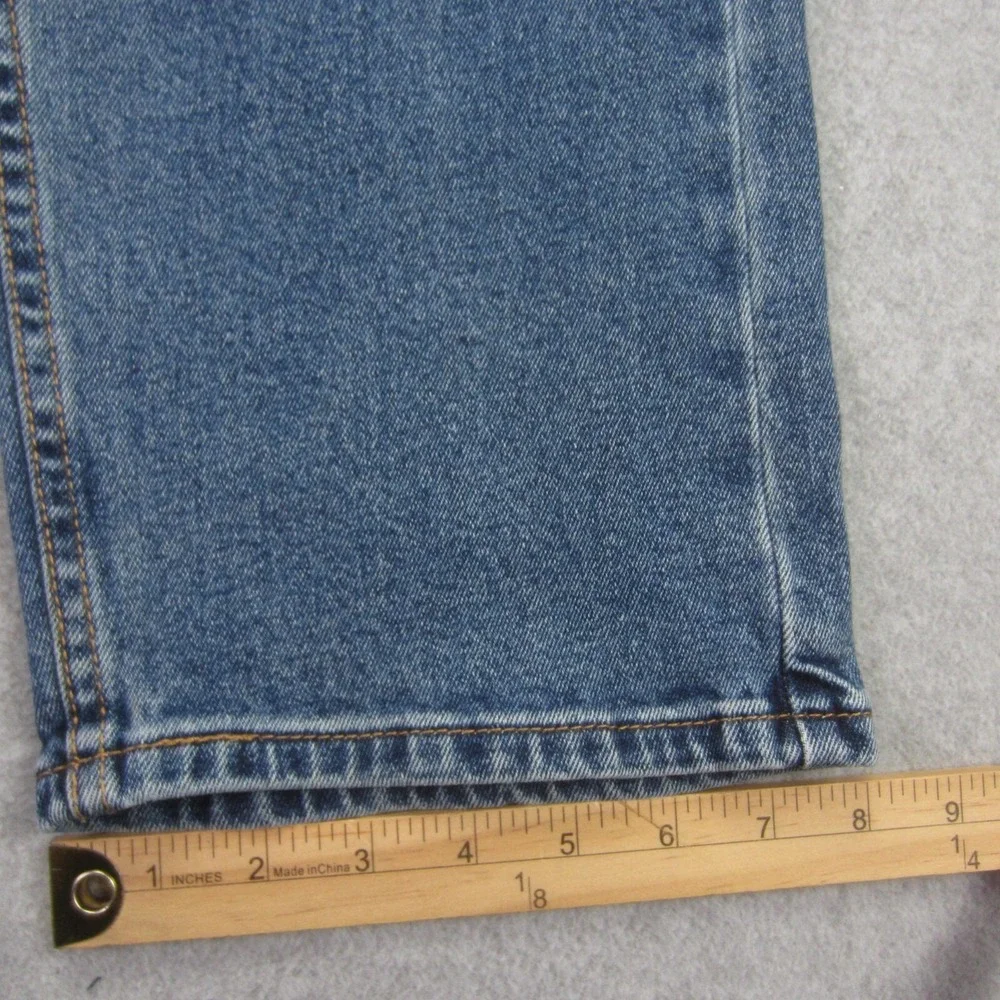 Levis 505 Mens Jeans 34x30 (Tag 36x30)‎ Blue Straight Leg Classic Fit Denim